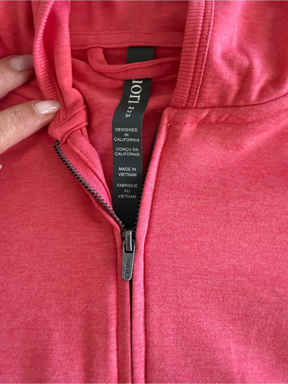 Vuori Halo Mini Full Zip Hoodie Jacket - Picture 5 of 11